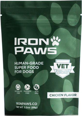 Iron Paws Chicken flavor pouch